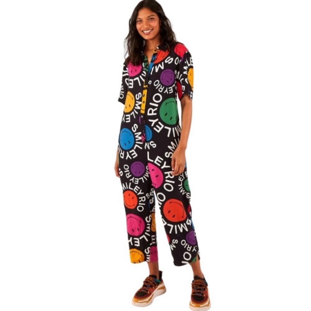 FARM RIO Smiley Jumpsuit FARM Type Smiley Rio Jumpsuit